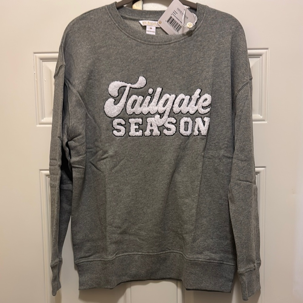 Gray Tailgate Season Sweatshirt